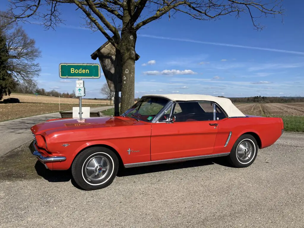 Ford Mustang Cabrio Rot Mieten